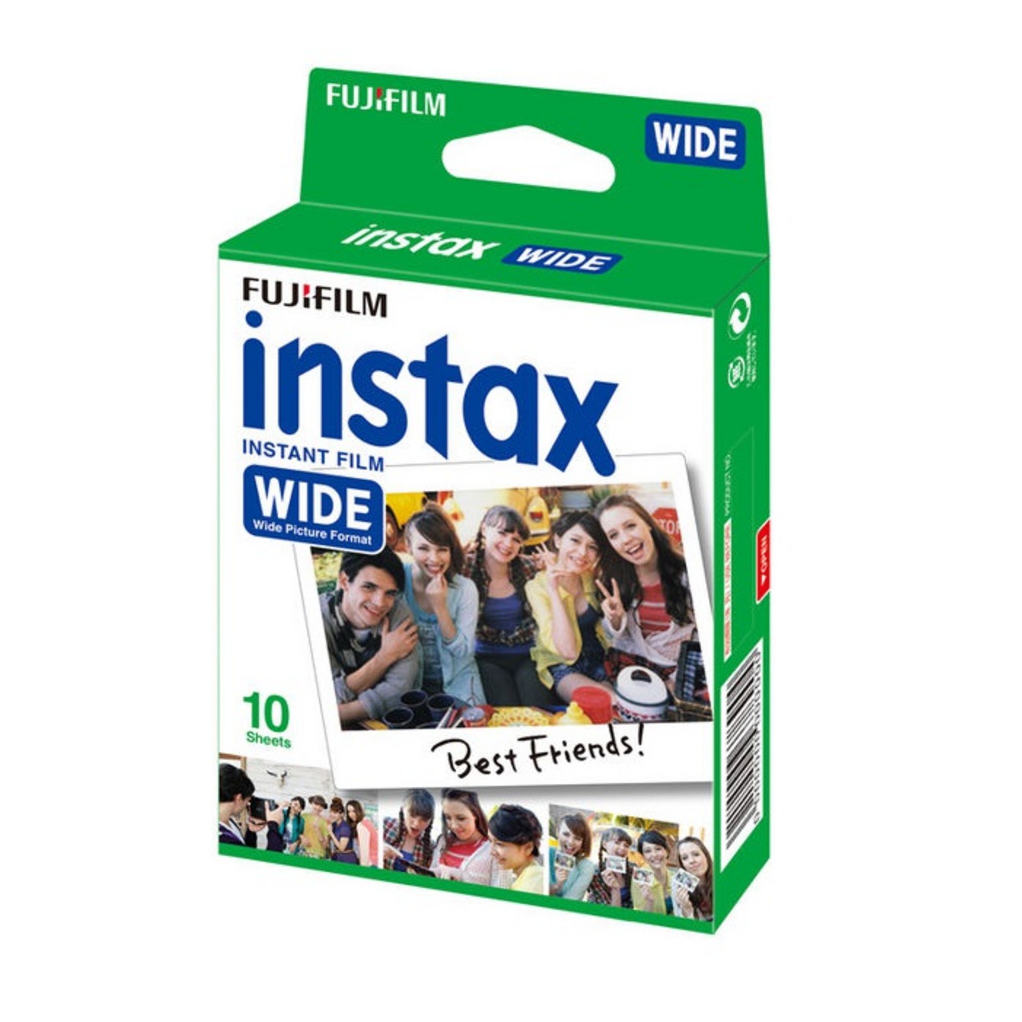 Papier photo instantané Fujifilm INSTAX SQUARE BIPACK sur