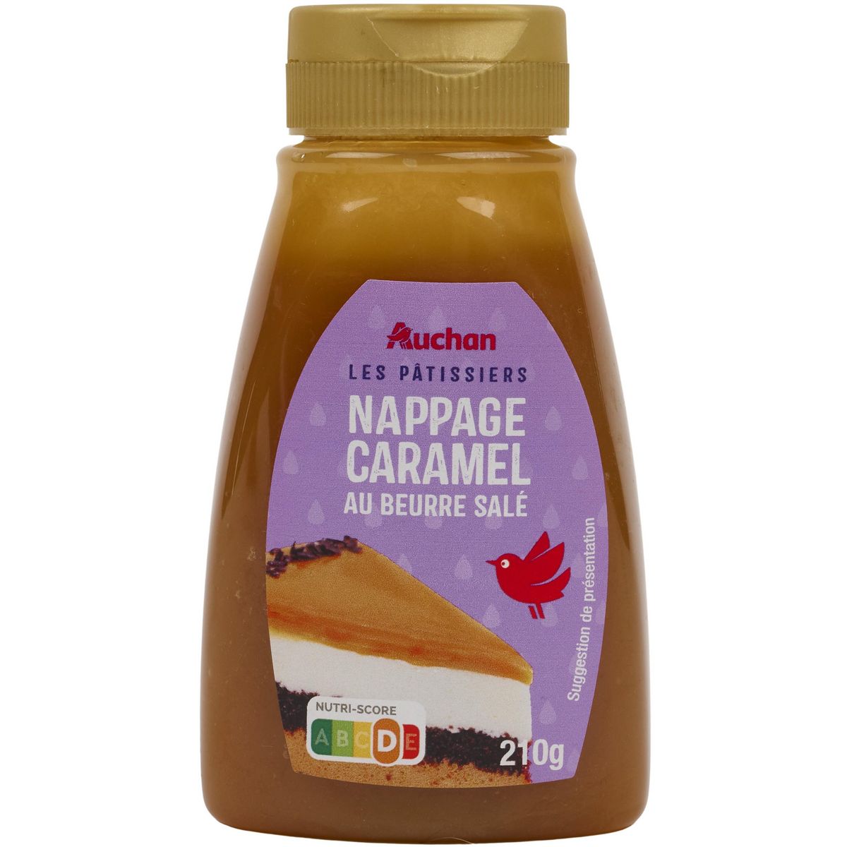 AUCHAN Nappage au caramel beurre salé 210g pas cher - Auchan.fr