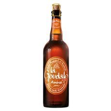 LA GOUDALE Bière ambrée à l'ancienne 7,2% 75cl