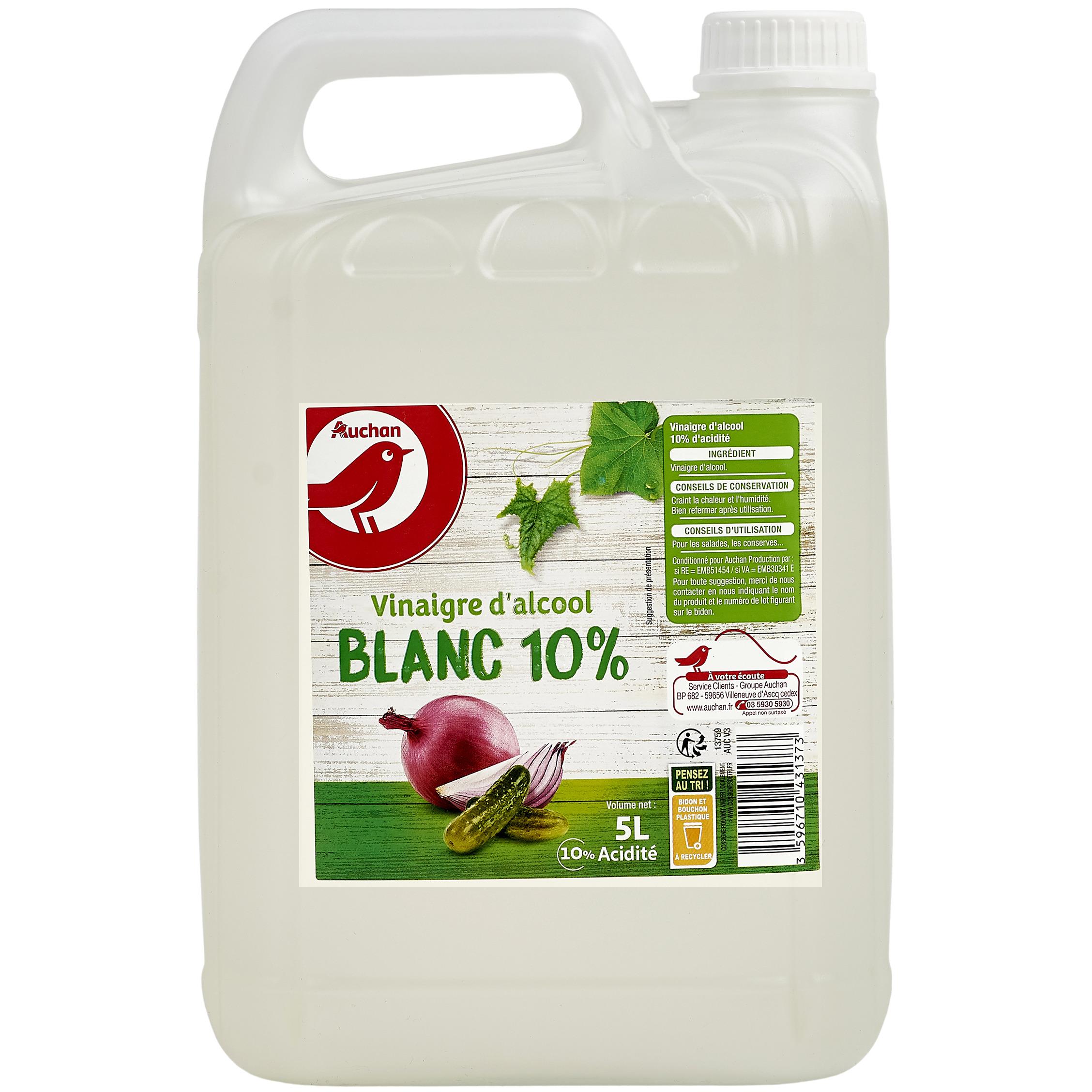 Vinaigre blanc d'alcool 12 % 5 L