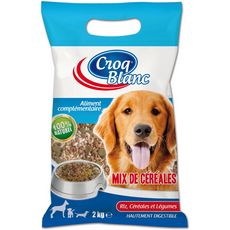 Croq Blanc Riz soufflé pour chien croq blanc - En promotion chez Auchan Ronq