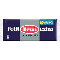 LU Petit brun extra original, sachets fraîcheur 2x24 biscuits 300g