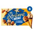 Nestlé EXTREME Mini-cônes glacés vanille et caramel