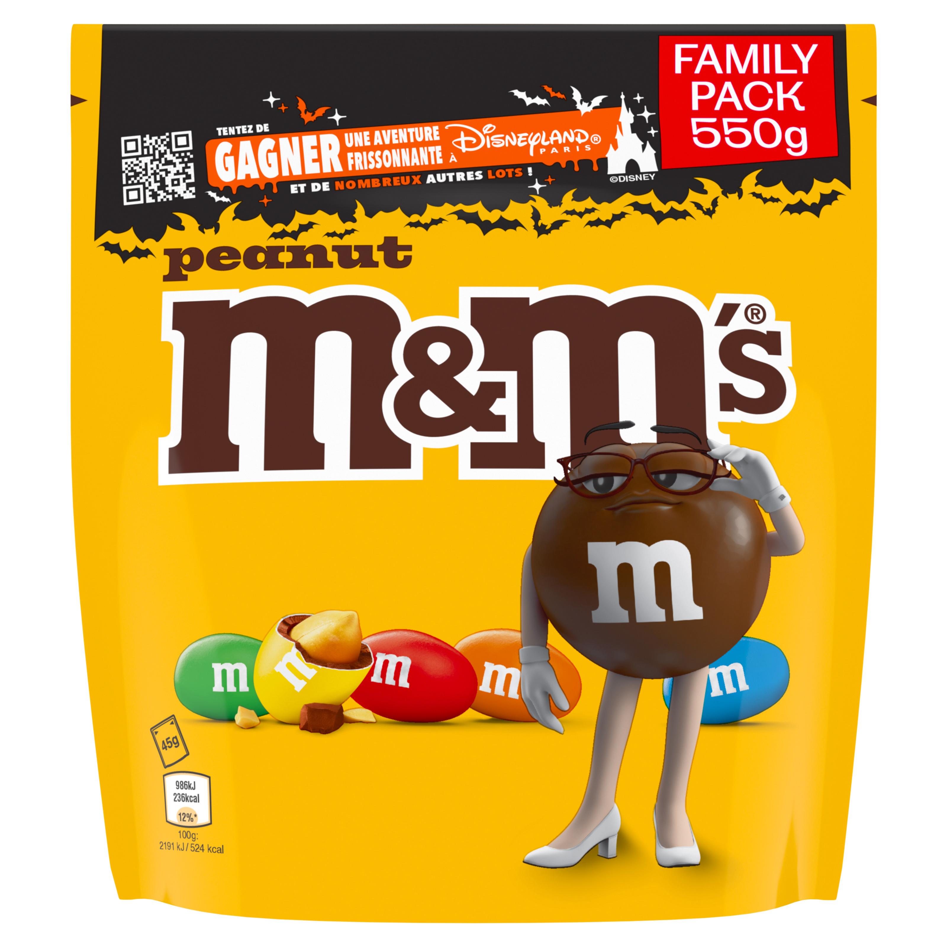 M&M's Cacahuètes - Pack familial - Mars - 550 g