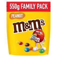M&M'S Peanut Bonbons chocolatés à la cacahuète 550g