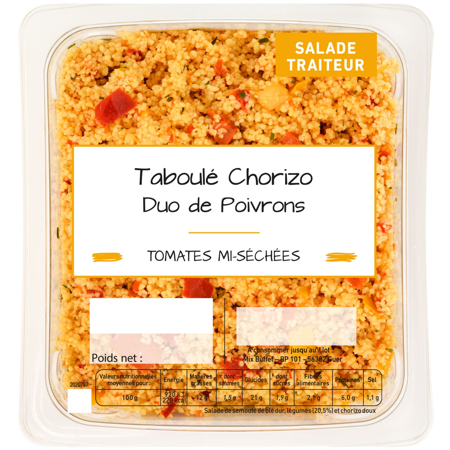 Épice Mix Chorizo sans sel (1kg)