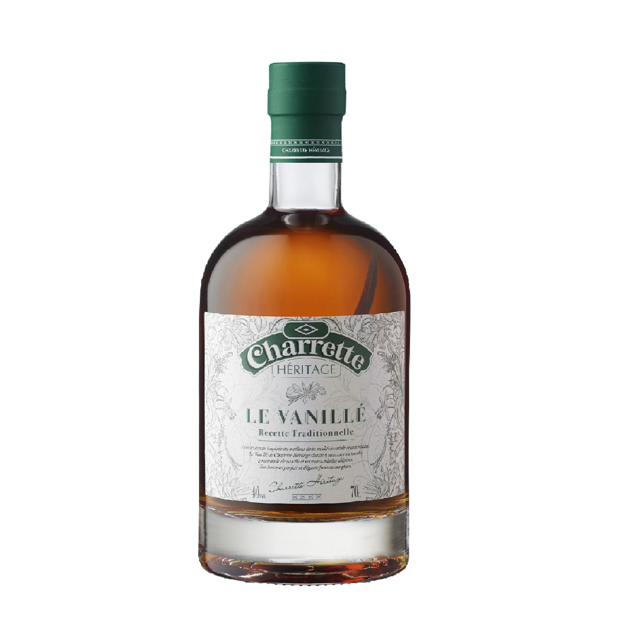 CHARRETTE Rhum blanc traditionnel de la Réunion 40% 70cl pas cher 