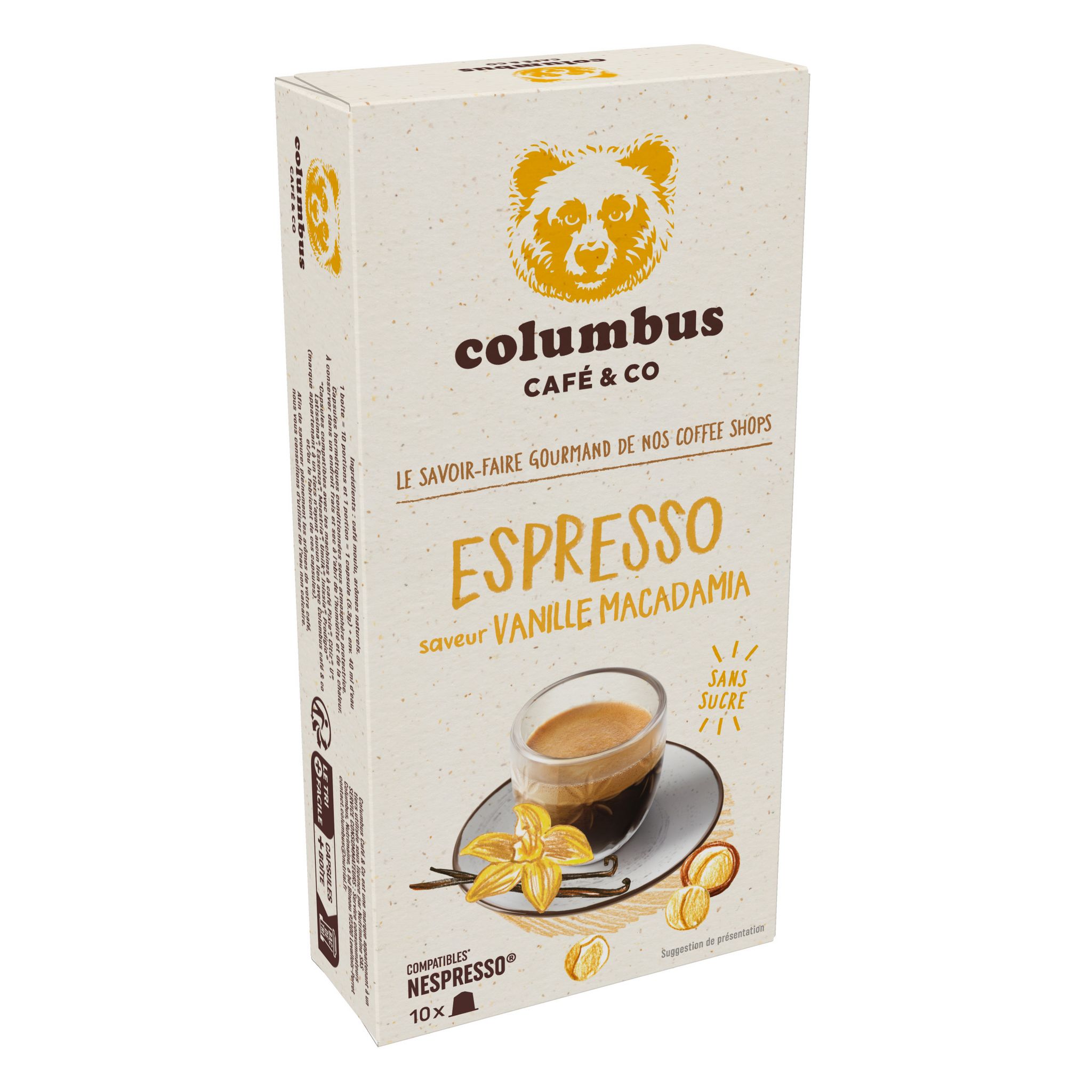 Le Café Latte saveur Vanille Macadamia Dolce Gusto® x 12 – Columbus Café &  Co