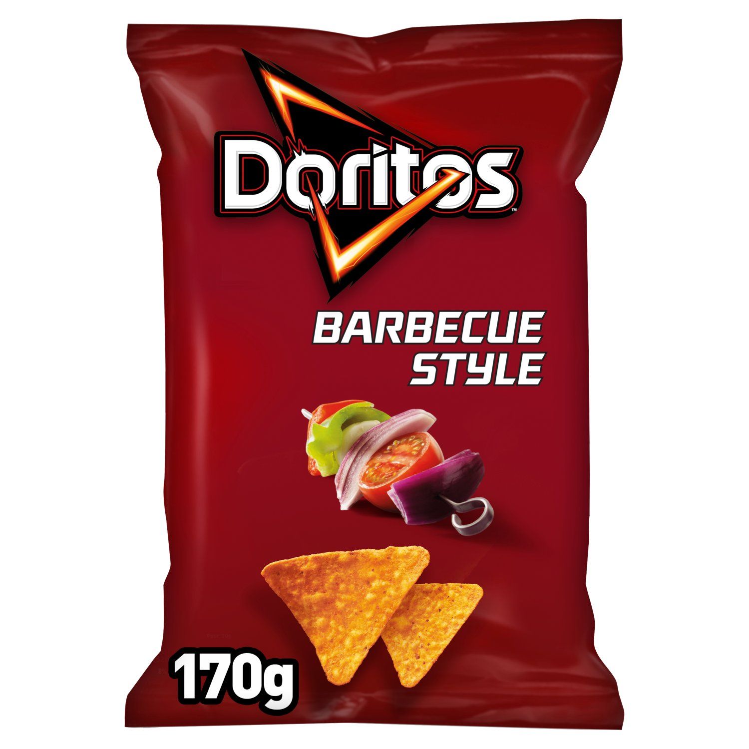 DORITOS Tortillas goût barbecue style 170g pas cher 