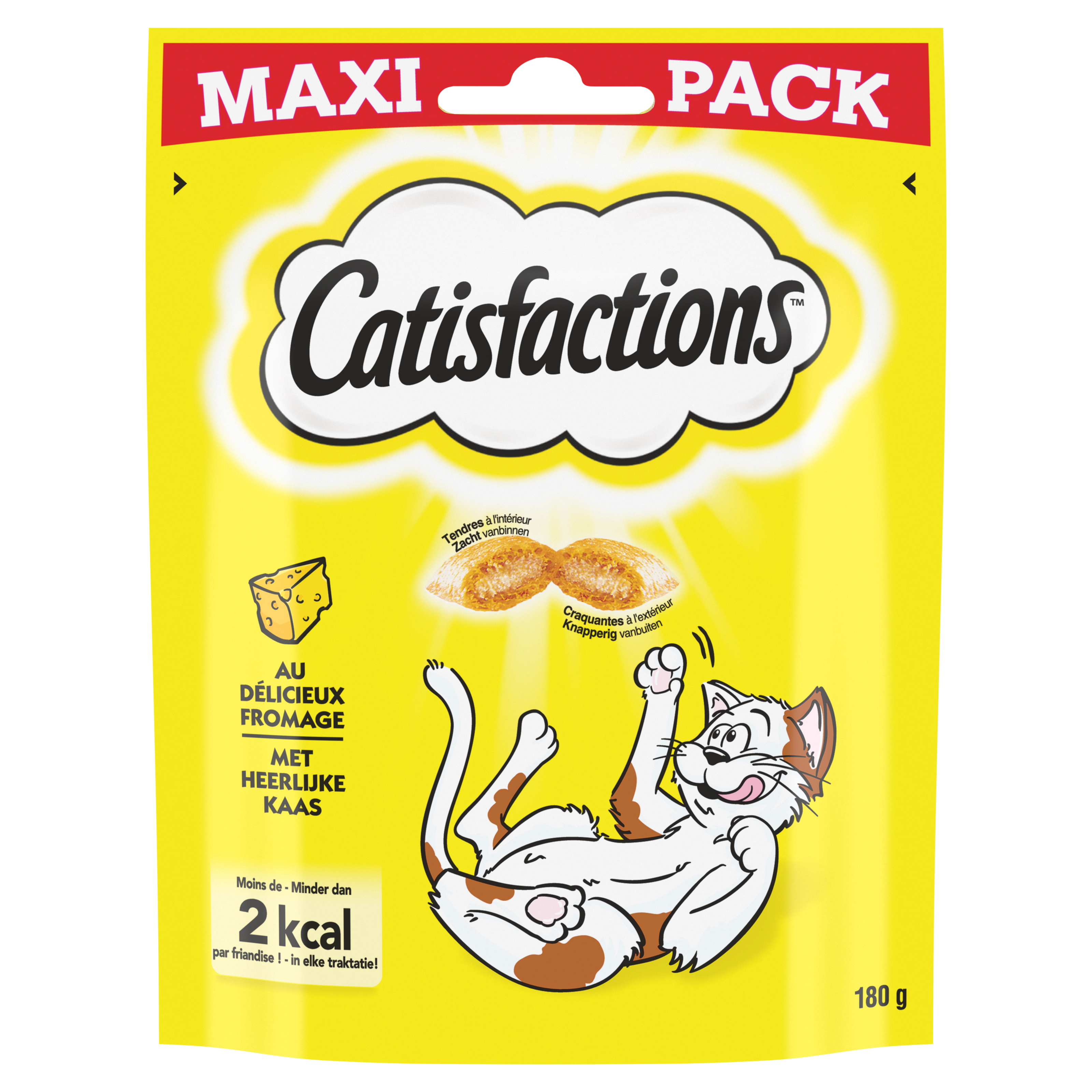 Catisfactions - Friandises Maxi Pack au Saumon pour Chat - 180g