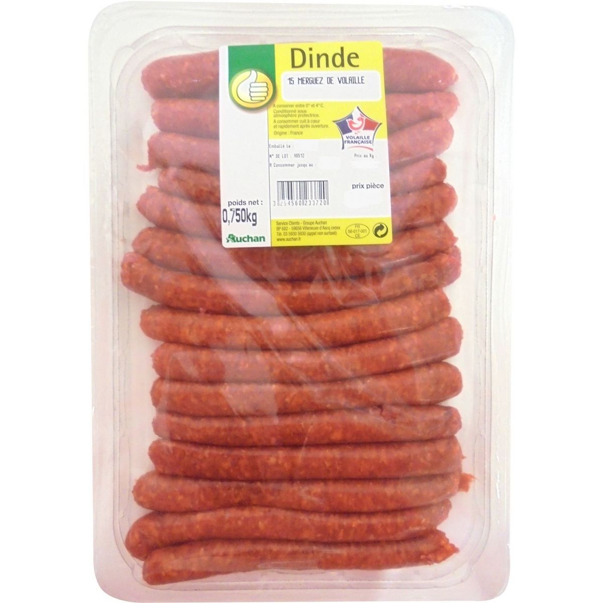 Merguez (viandes, volailles et charcuteries)