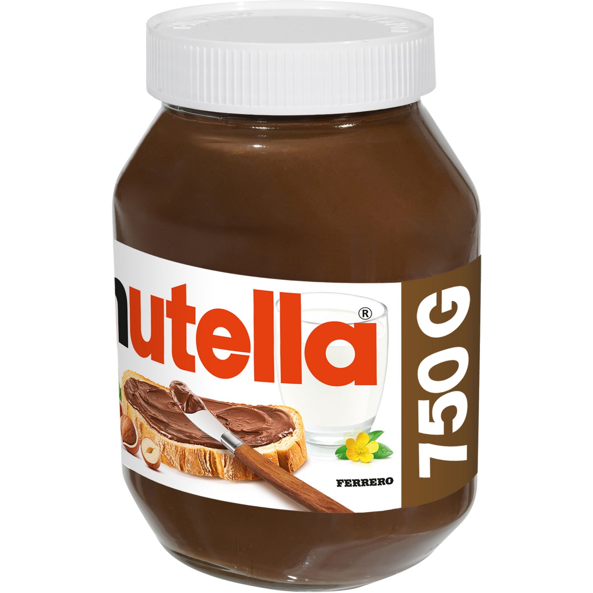 NUTELLA Pâte à tartiner aux noisettes 750g pas cher 