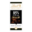 Excellence LINDT Excellence tablette de chocolat noir dégustation puissant 85%
