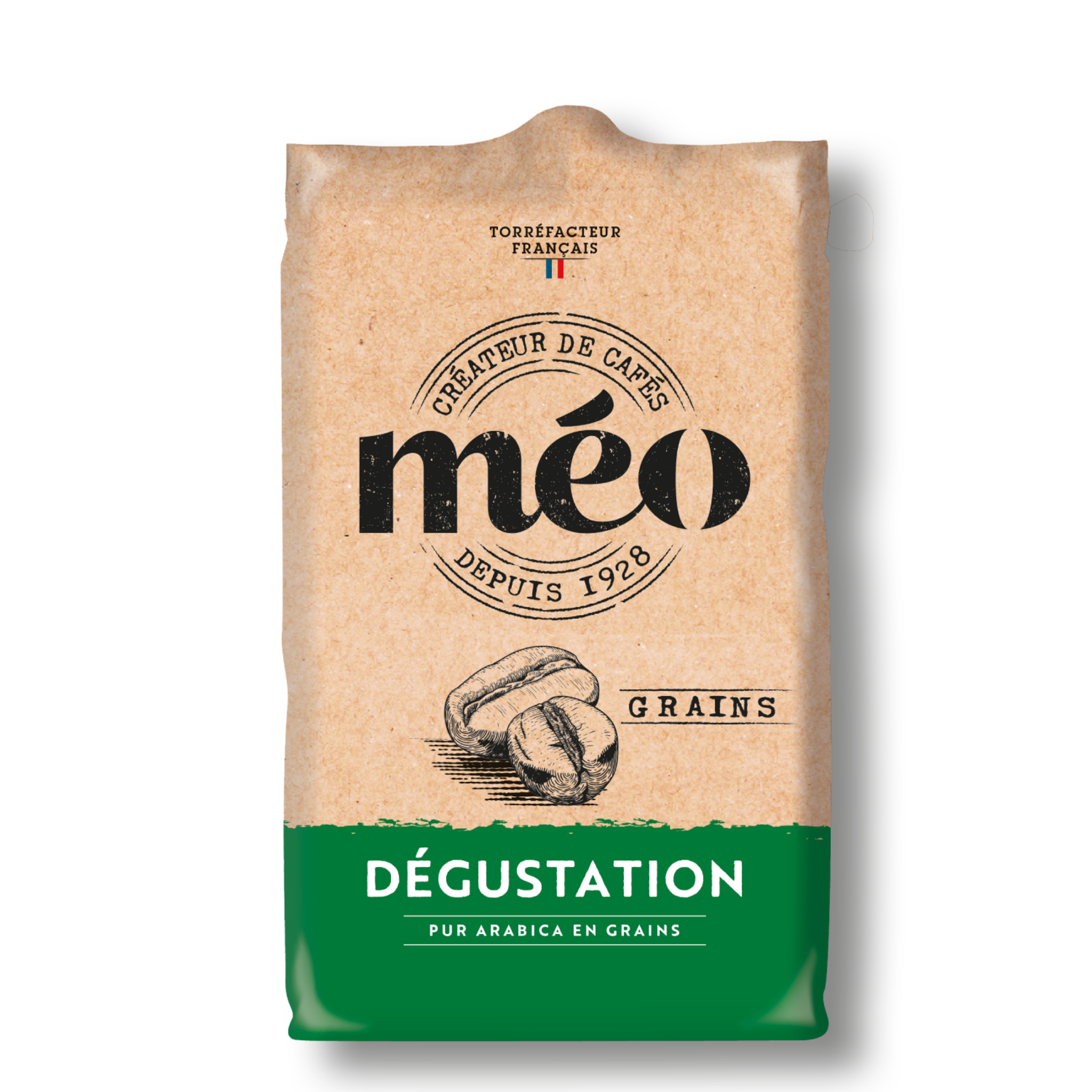 MEO Café en grain pur Arabica 250g pas cher 