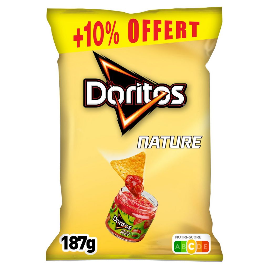 DORITOS Tortillas goût nature 170g pas cher 