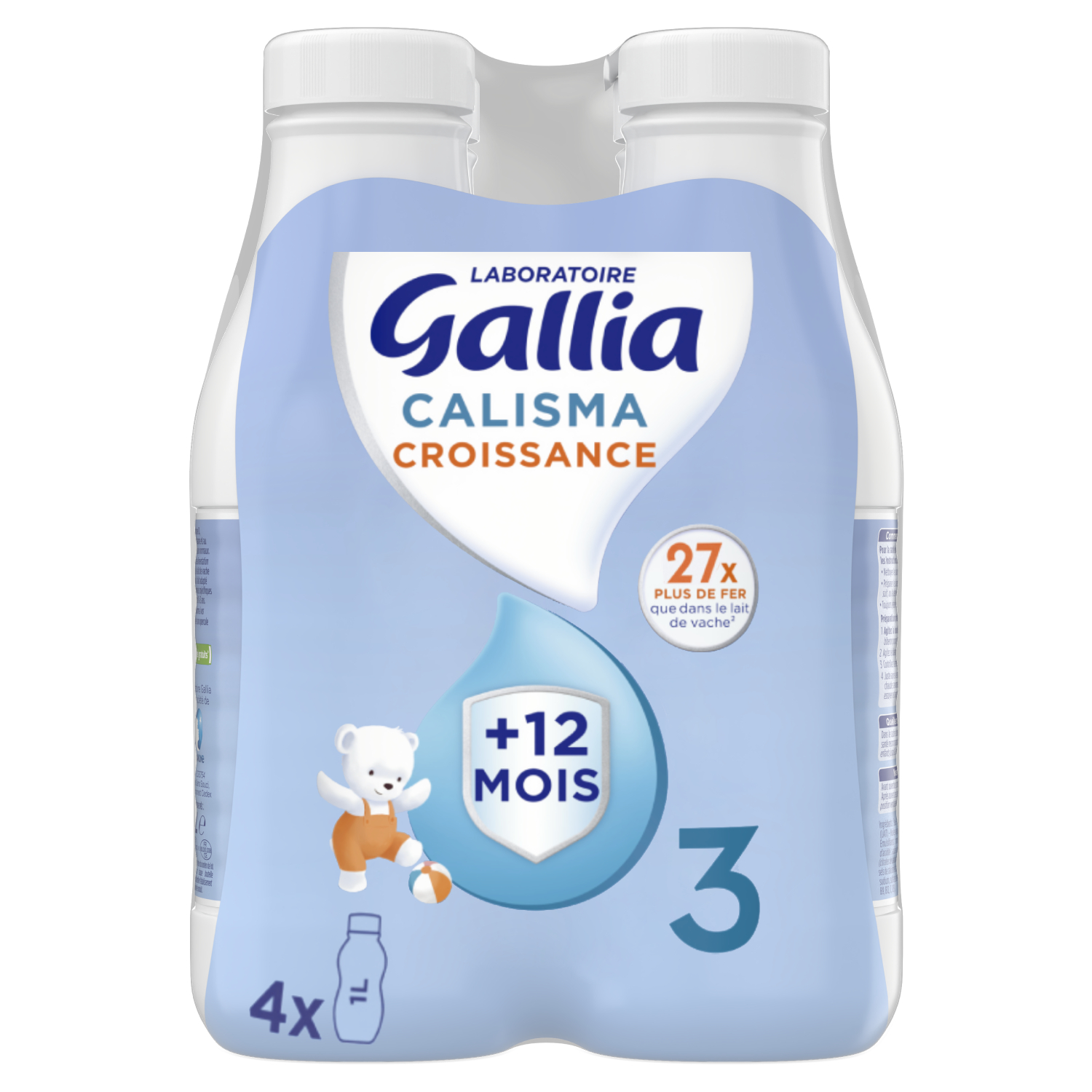 Candia - Lait de croissance chocolat 6x25cl de 10 mois à 3 ans -  Supermarchés Match