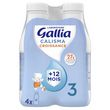 GALLIA Calisma 3 lait de croissance liquide dès 12 mois 4x1l