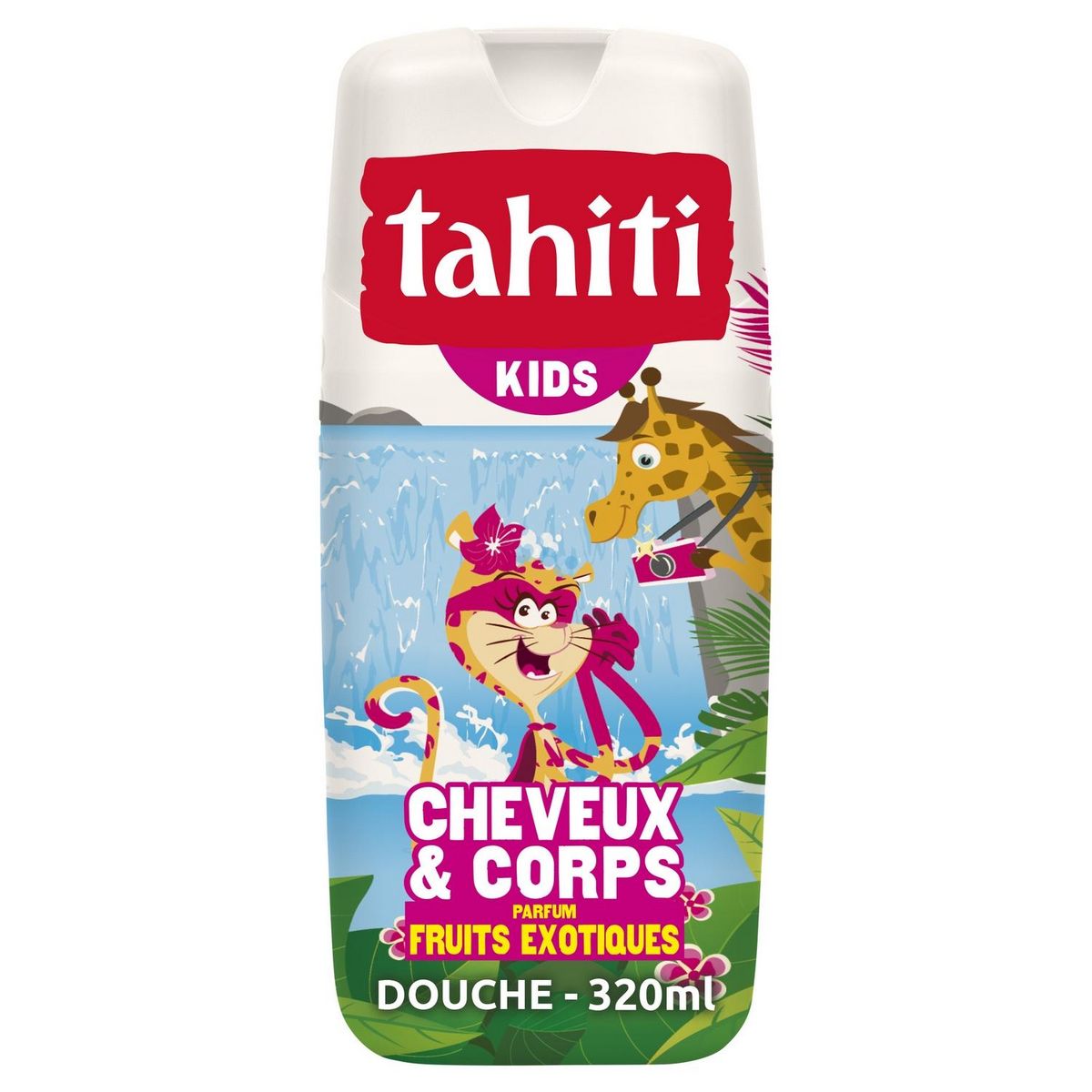 TAHITI Gel douche enfants corps & cheveux fruits exotiques 300ml pas cher 