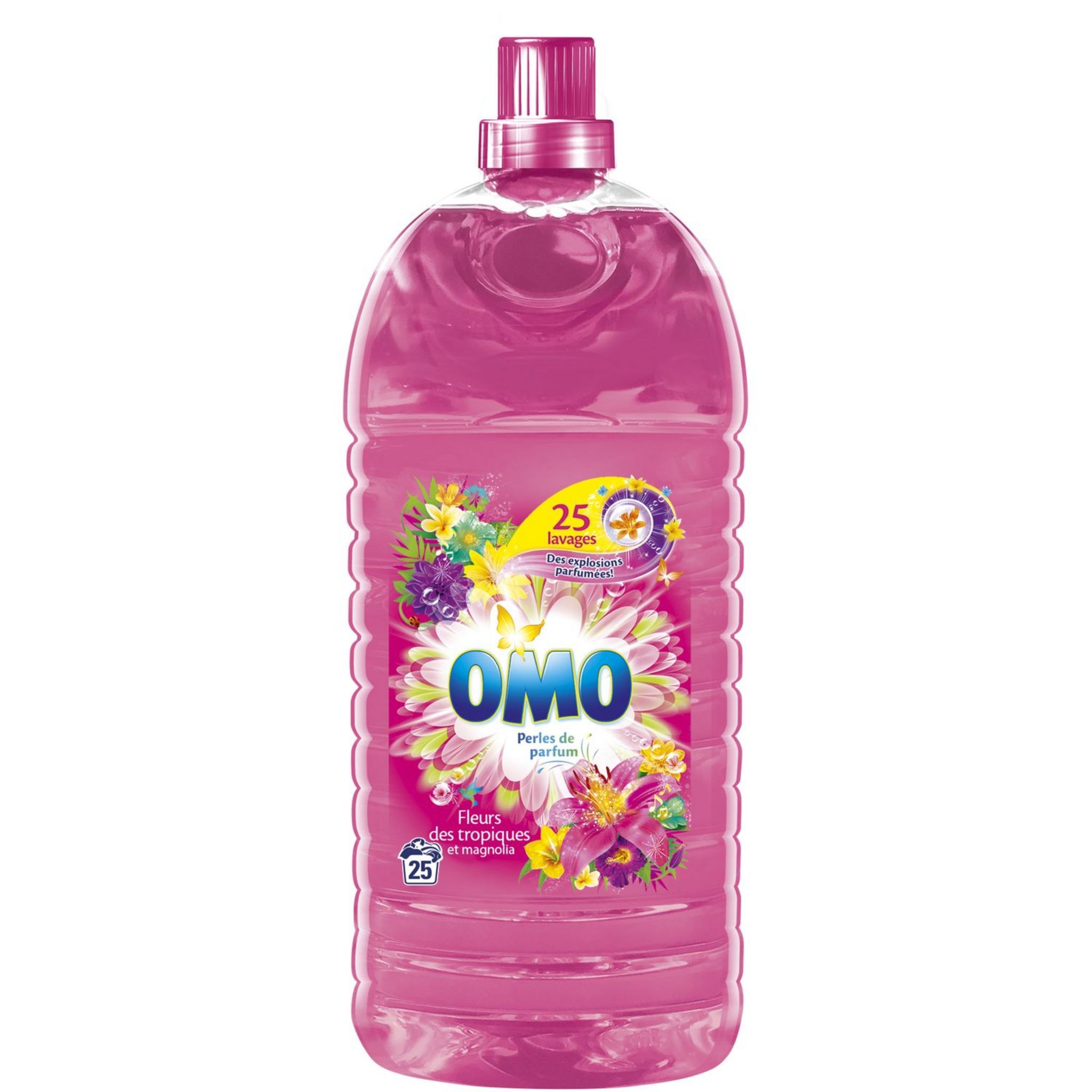 Omo lessive liquide festival de fruits et fleurs d'été les 2