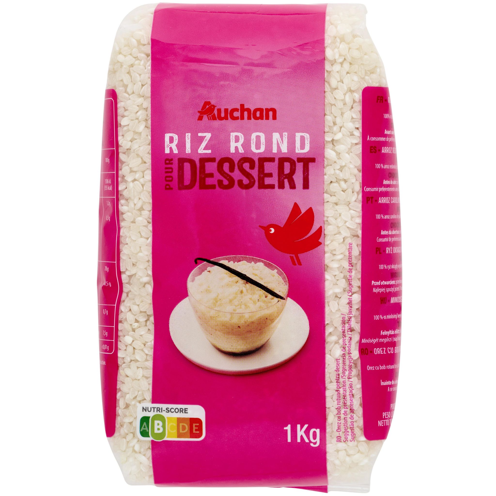 Riz rond spécial dessert CARREFOUR