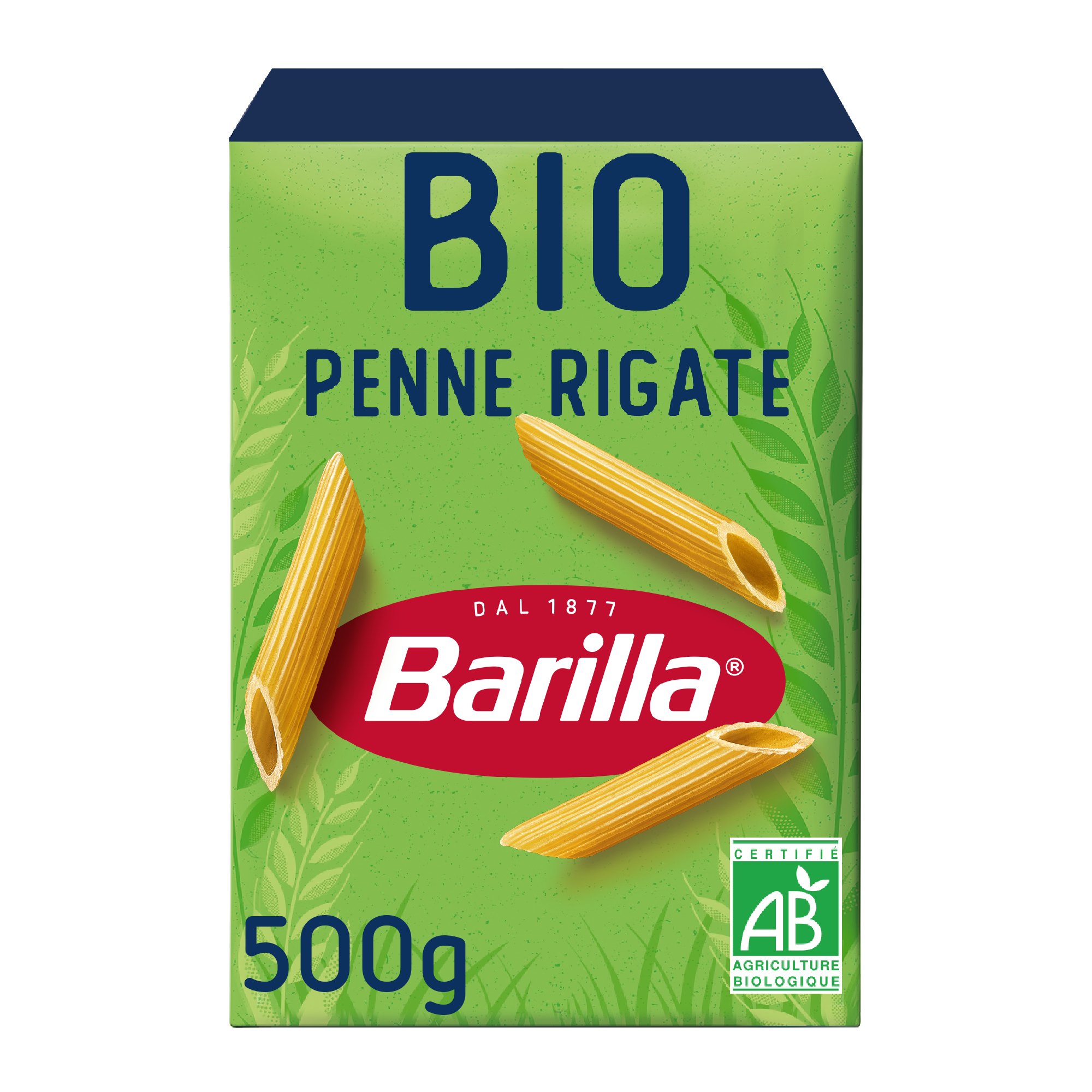 AUCHAN Penne rigate au blé complet 500g pas cher 