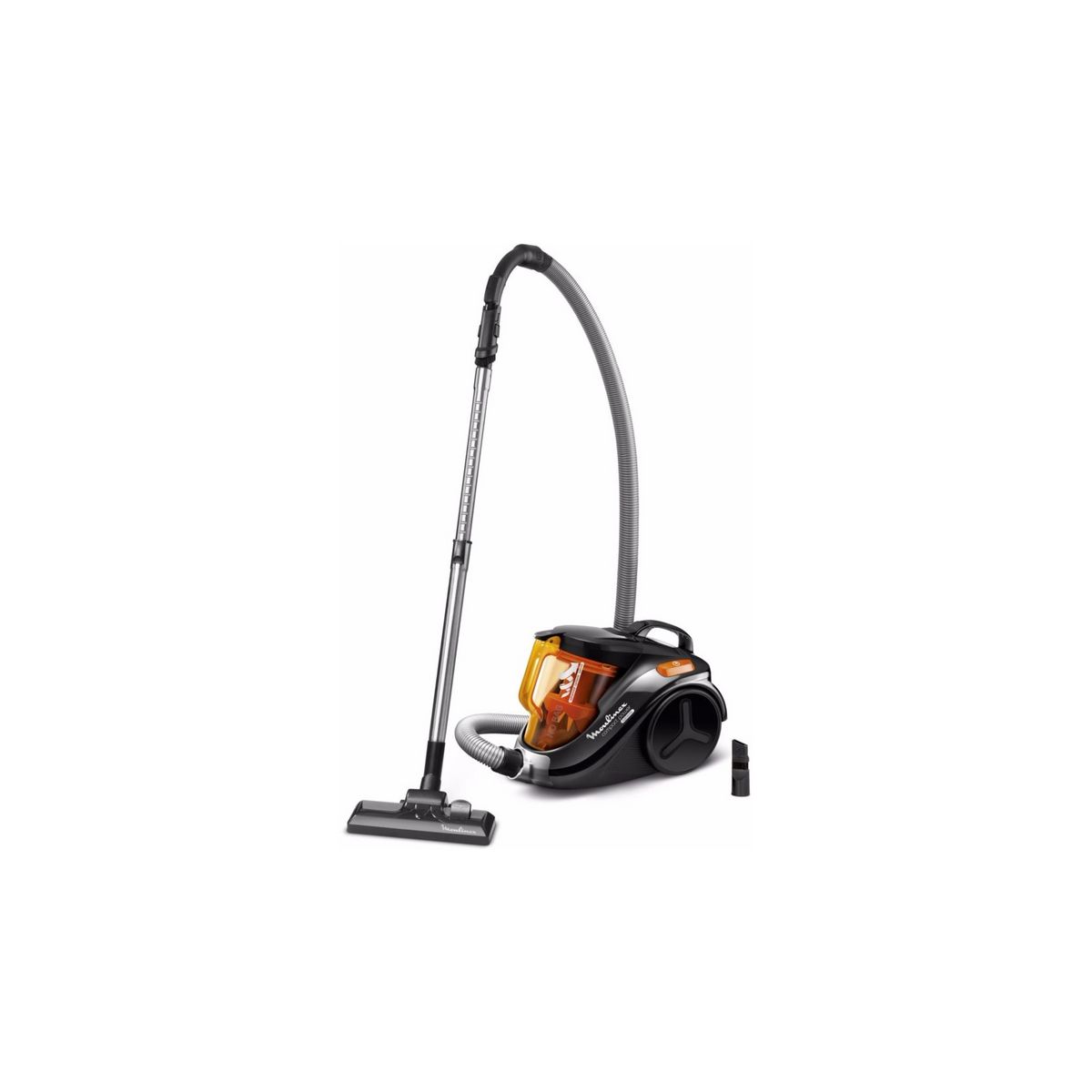 MOULINEX Aspirateur traîneau sans sac MO3723PA Compact Power