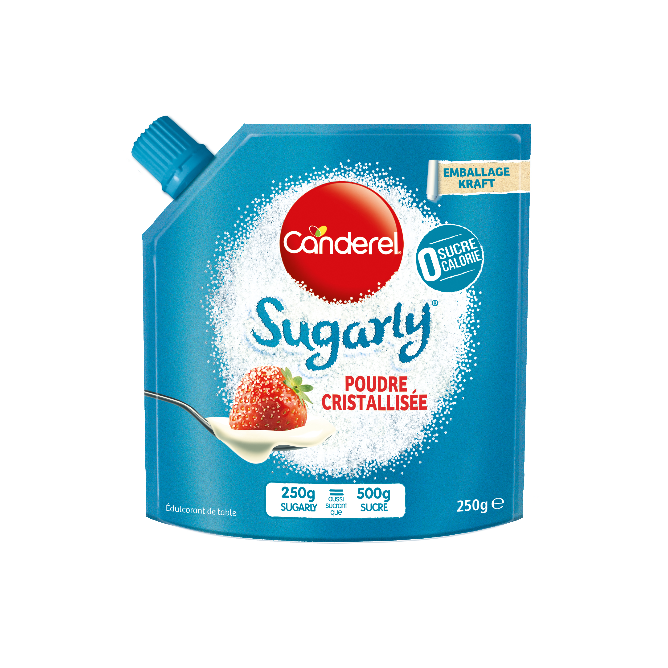 CANDEREL Sugarly édulcorant en poudre cristallisée au sucralose