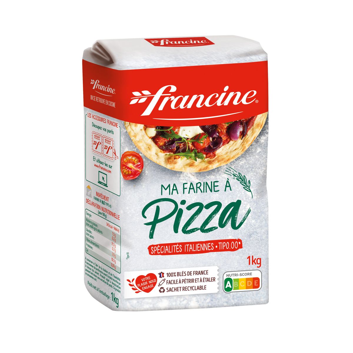 FRANCINE Farine à pizza 1kg