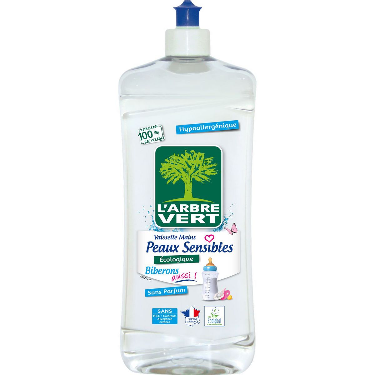 Stock Bureau - L'ARBRE VERT Bidon de 5 Litres Liquide vaisselle