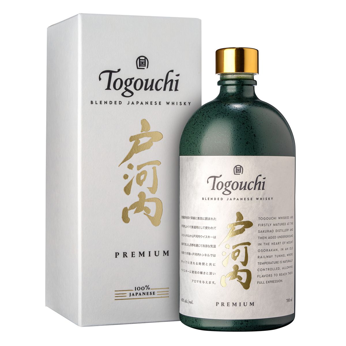 TOGOUCHI Whisky japonais blended malt 40 avec tui 70cl pas cher