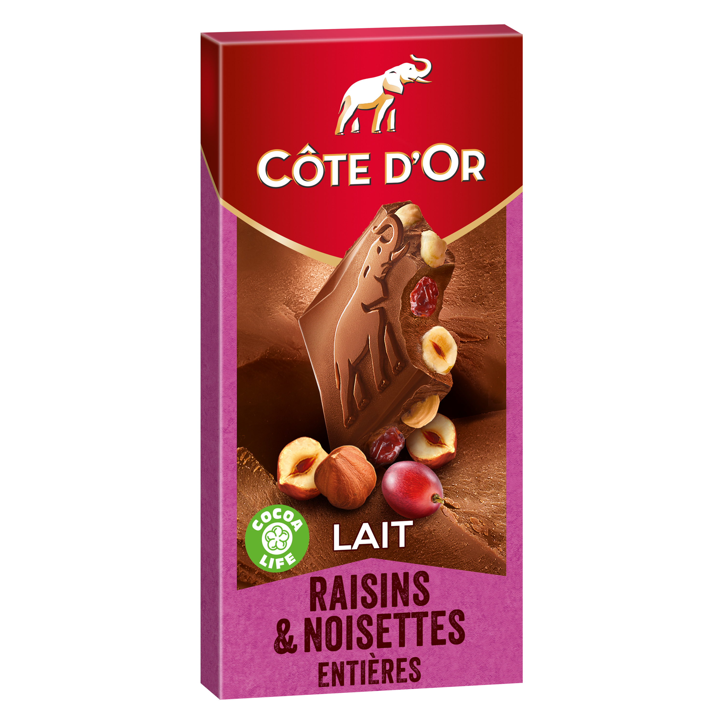 Noir - Noisettes Entières - Côte D'Or - 180 g