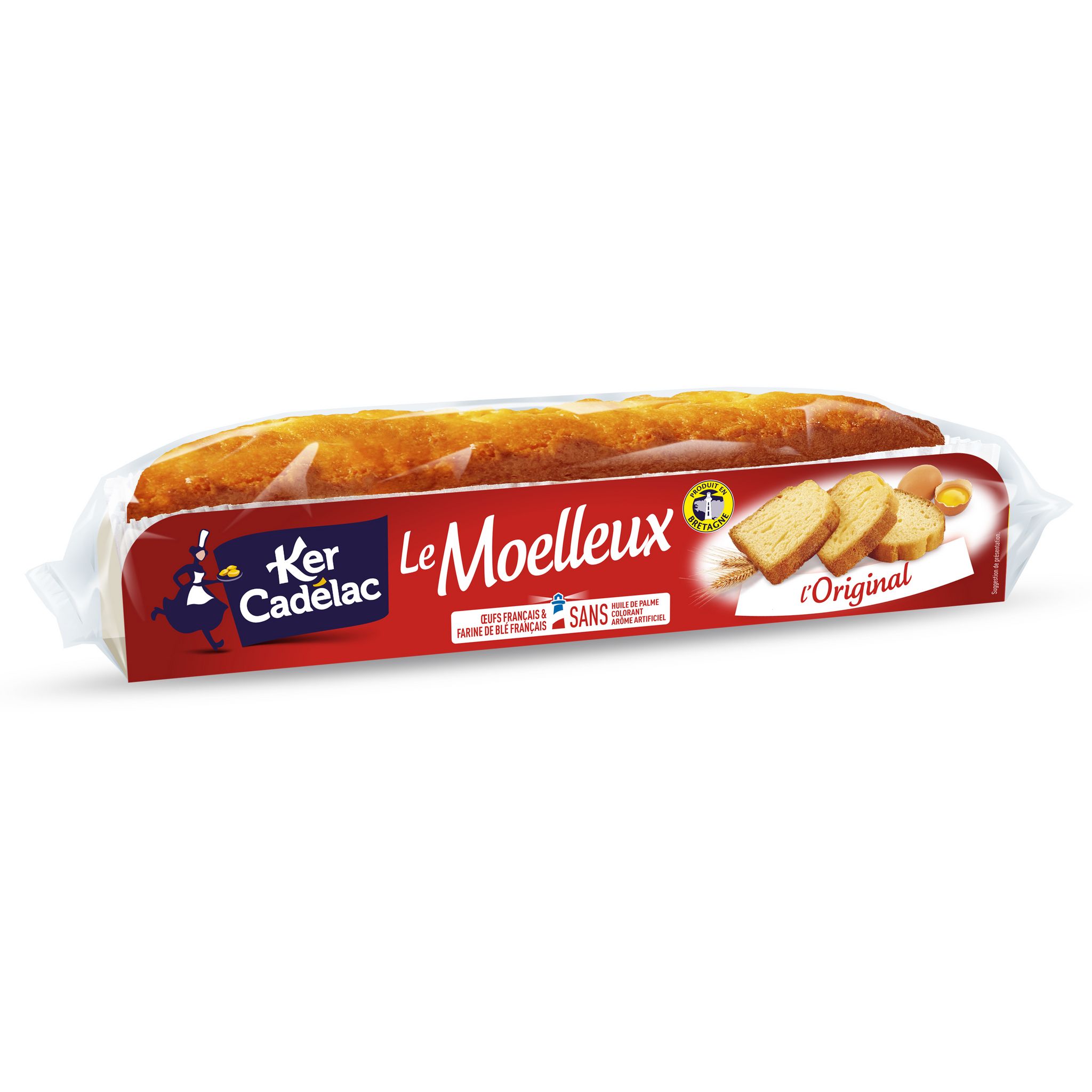 KER CADELAC Le moelleux gâteau original 690g +33% offert pas cher