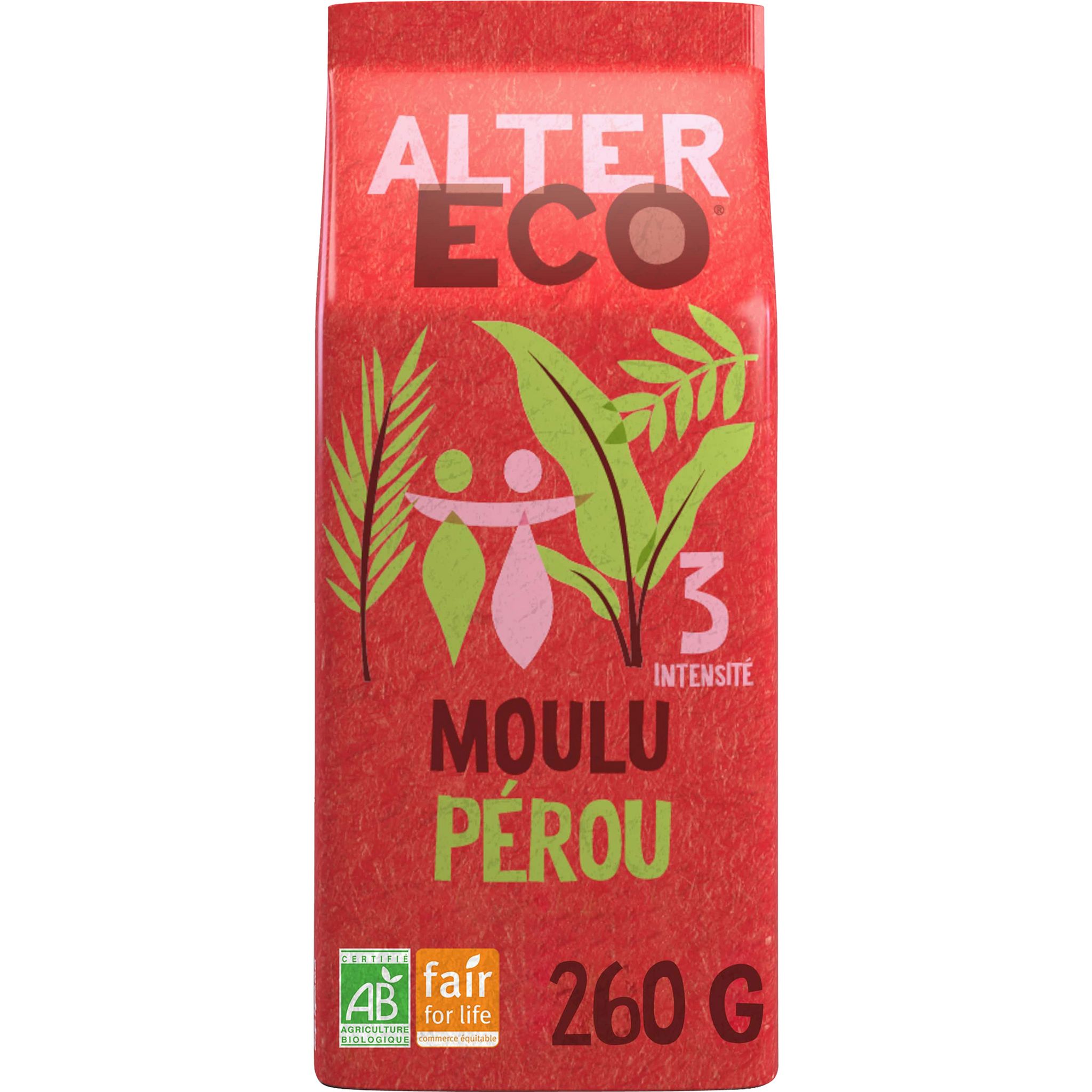 Café Pérou MOULU bio & équitable - 500 g