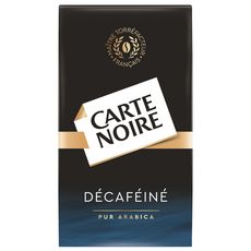 CARTE NOIRE Café moulu décaféiné pur arabica 250g