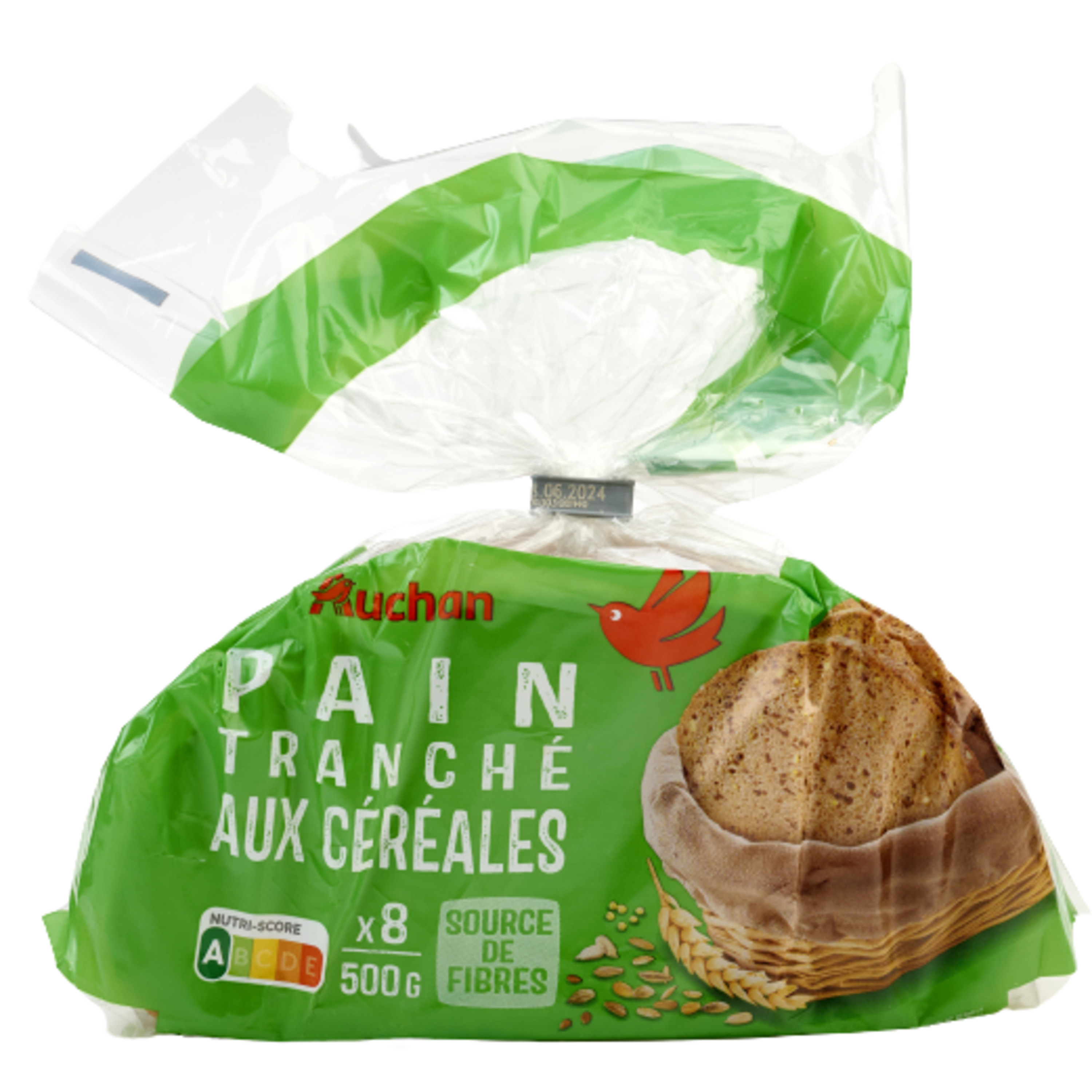 Pain Hyperprotéiné aux Céréales (7 sachets)