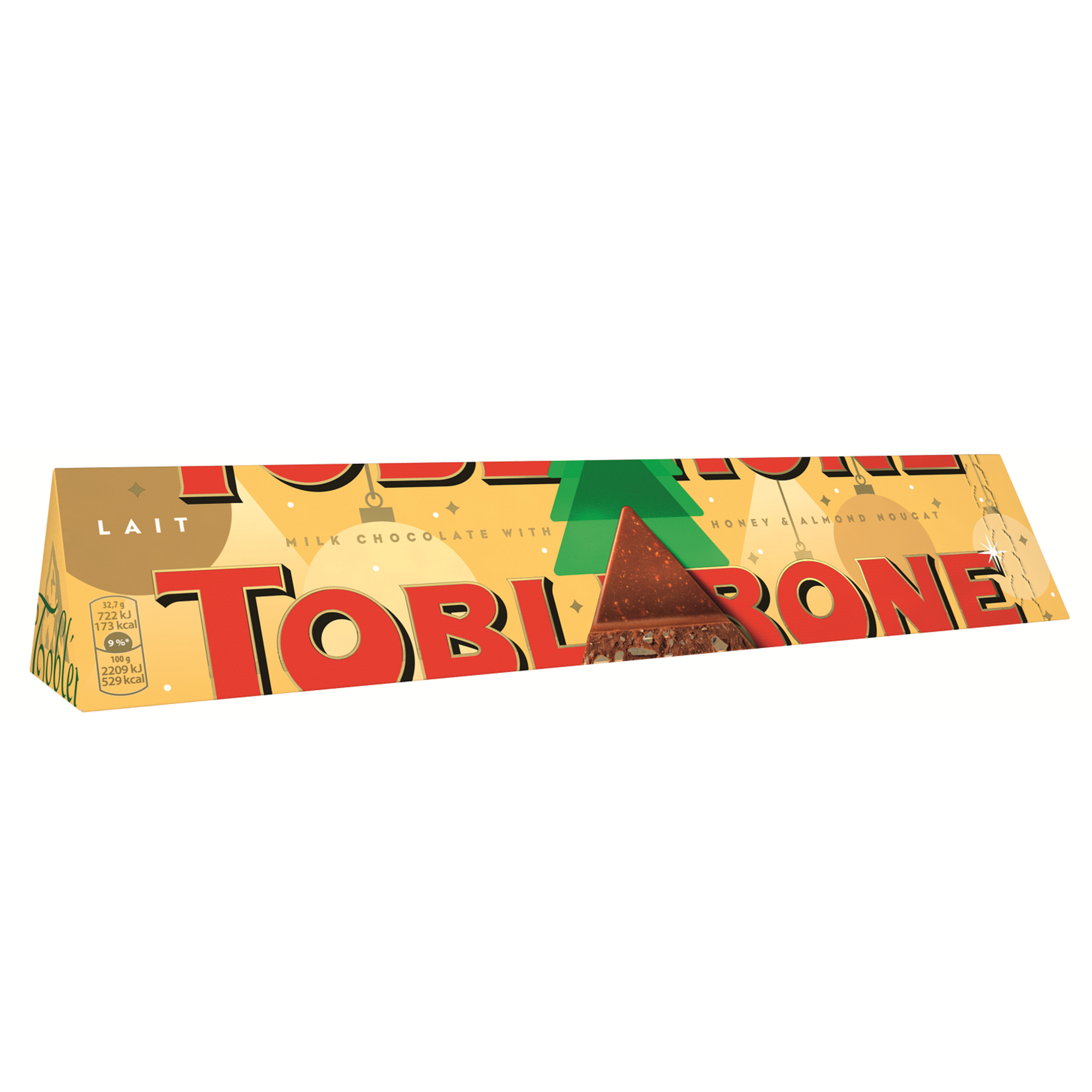 Toblerone Chocolat Noir Suisse Avec Nougat Au Miel Et Amandes, 360g :  : Epicerie