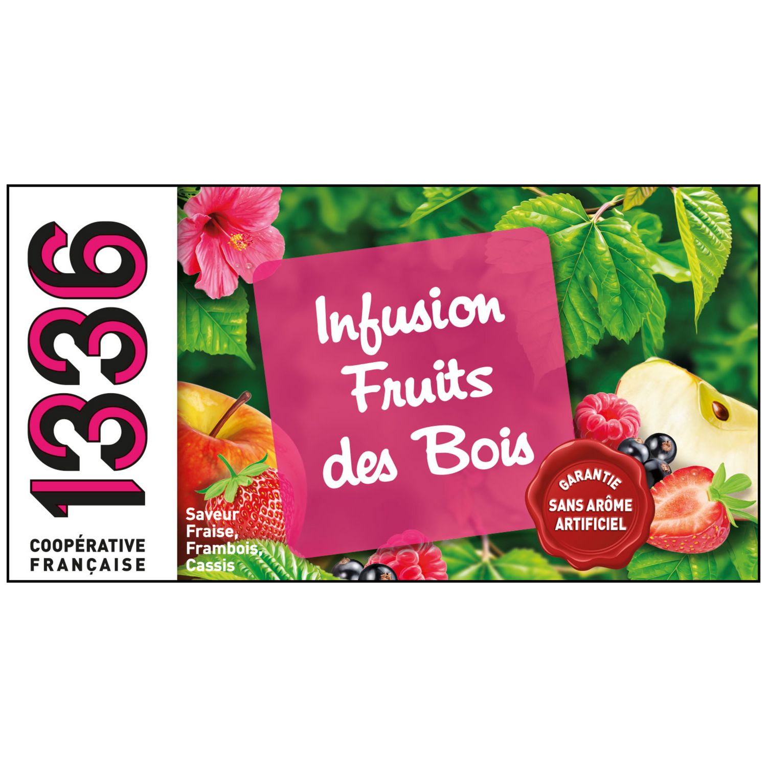 Infusion Fruits des bois bio - 16 sachets