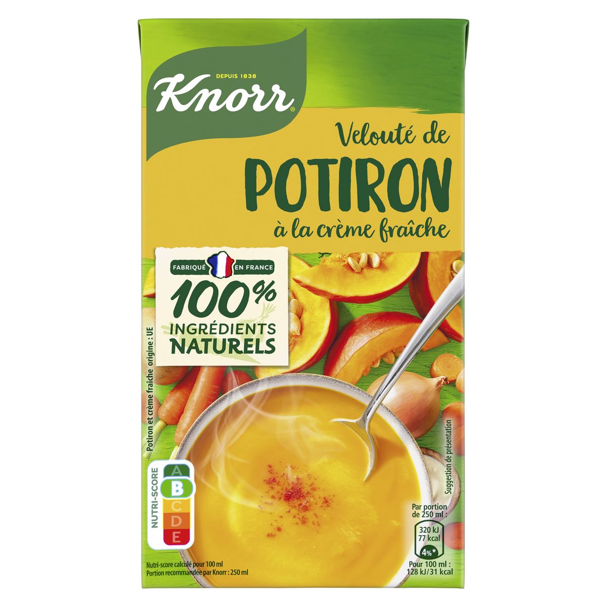 KNORR SOUPE POTIRON VELOUTE 1L 30/11/2024