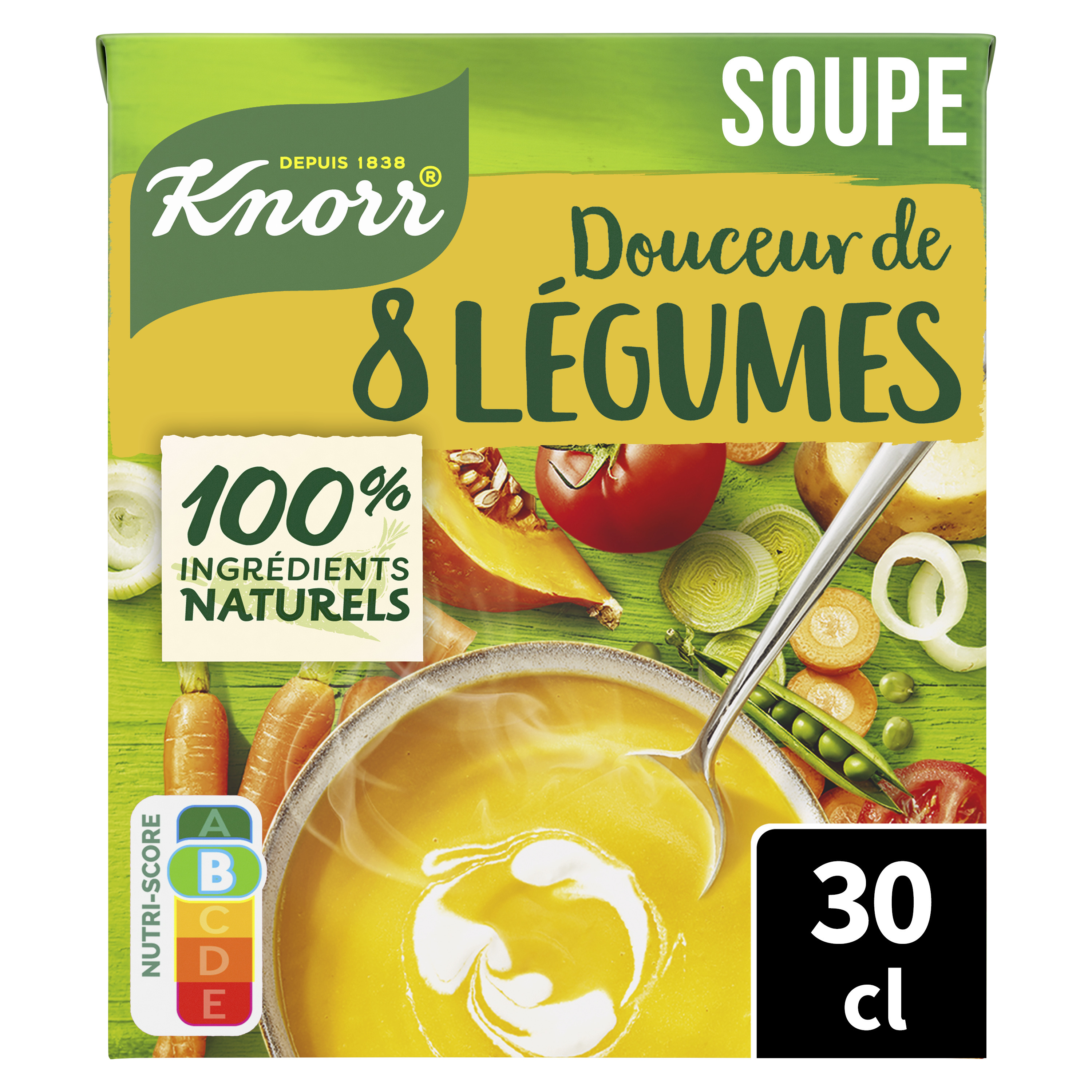 Knorr Soupe Douceur de 8 légumes à la crème fraîche 