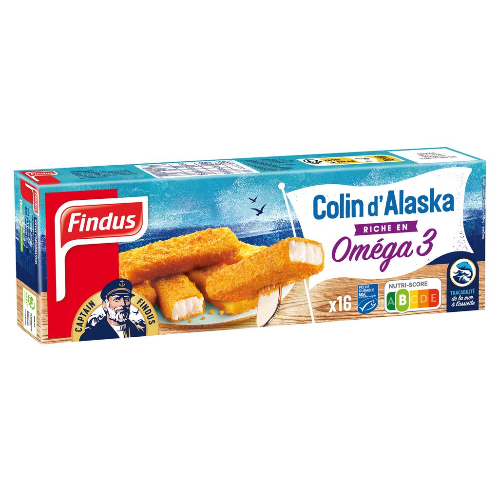 AUCHAN Colin d'Alaska sauce à la Provençale MSC 2 portions 450g