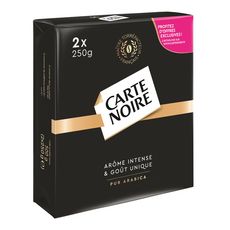CARTE NOIRE Café moulu pur Arabica 2x250g