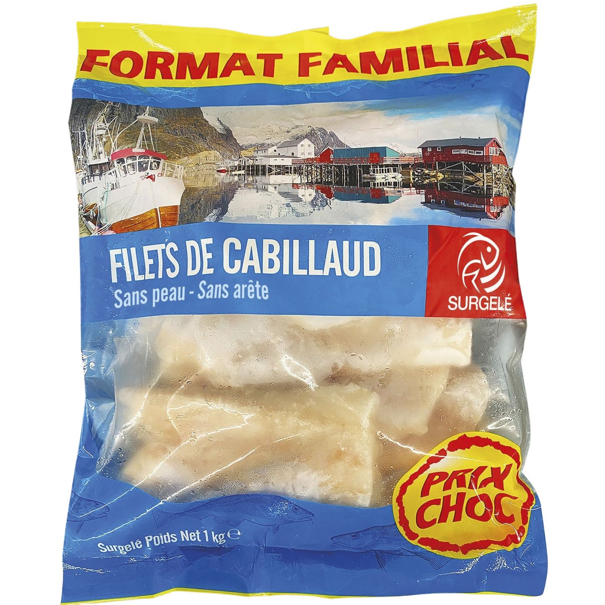 Filet de 250g de galets océan