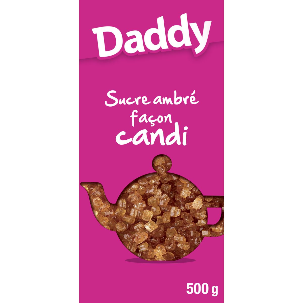 DADDY Sucre candi ambré 500g pas cher 