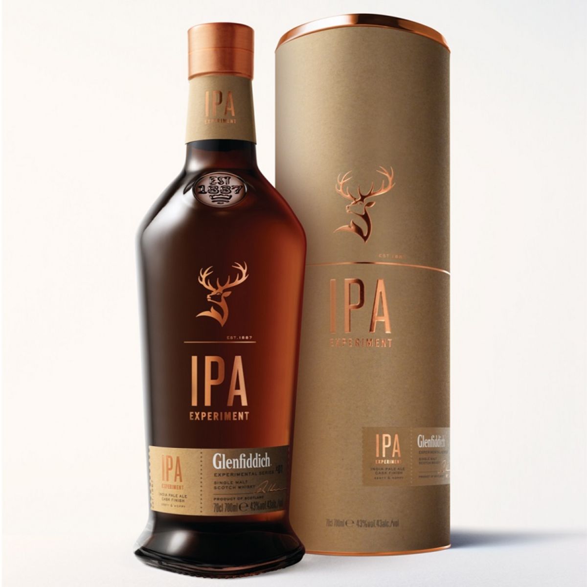 GLENFIDDICH Scotch whisky écossais single malt IPA 43% avec étui 70cl