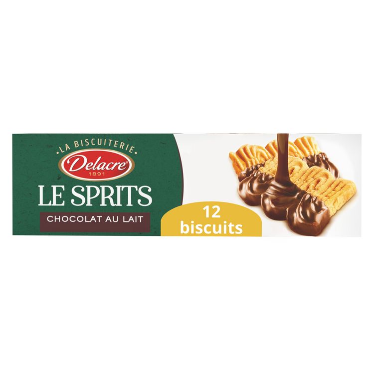 DELACRE CHOCO SPRITS LAIT 200G 