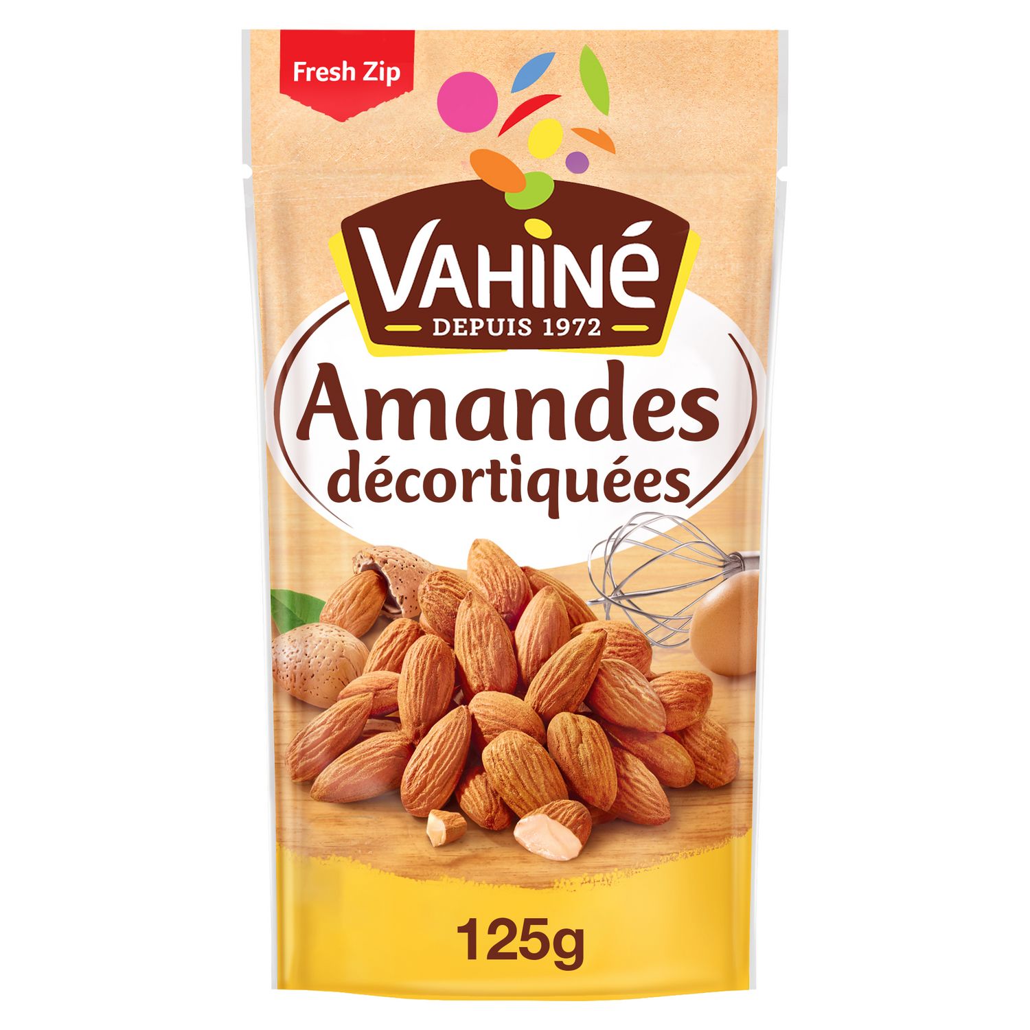 VAHINE Amandes décortiquées 125g pas cher 