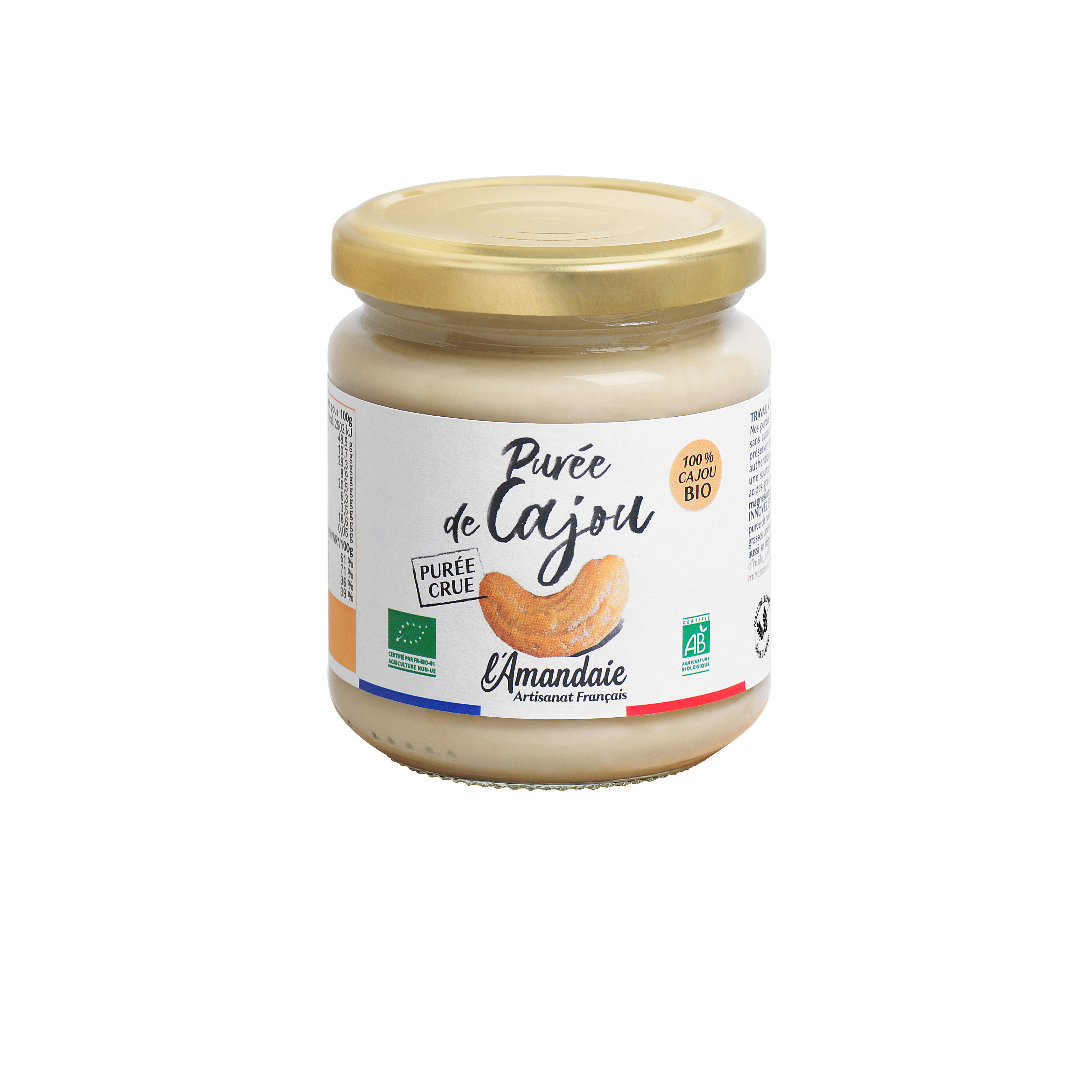 Purée de noix de cajou bio & équitable - 170 g