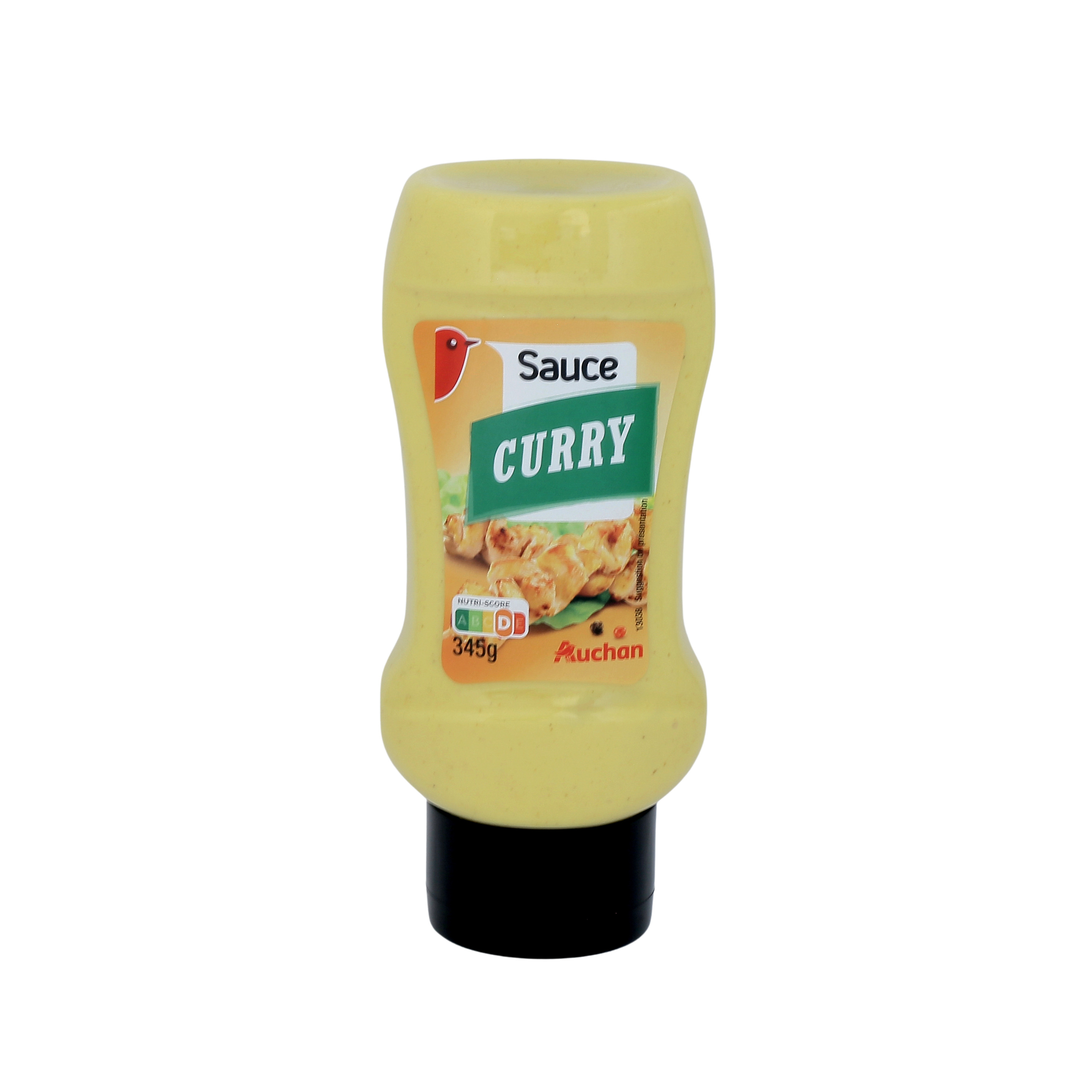 AUCHAN Sauce curry 345g pas cher 