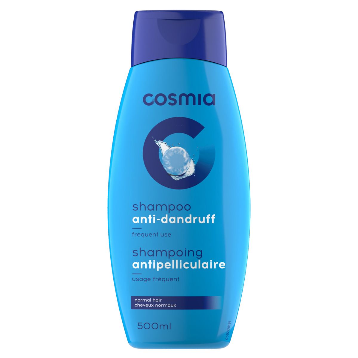 COSMIA Shampoing antipelliculaire cheveux normaux 500ml