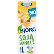 BJORG Boisson végétale soja vanille calcium bio 1l